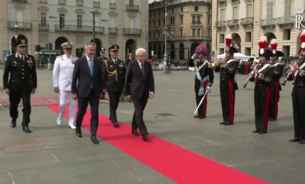 Mattarella al bicentenario della Scuola Allievi Carabinieri di Torino