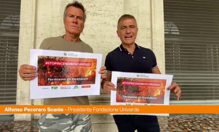 Pecoraro Scanio e Jimmy Ghione rilanciano campagna anti-incendio