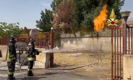 Palermo, fuga di gas da un serbatoio. Intervengono i vigili del fuoco