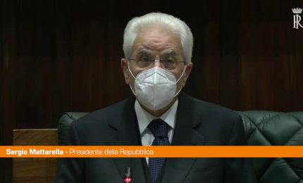 Ucraina, Mattarella "Guerra minaccia sistema fondato su diritto"