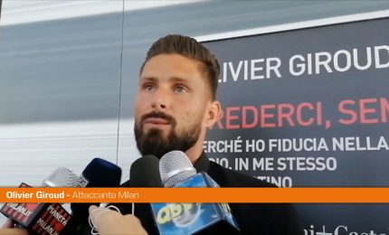 Giroud "Pronti a battagliare per scudetto e seconda stella"