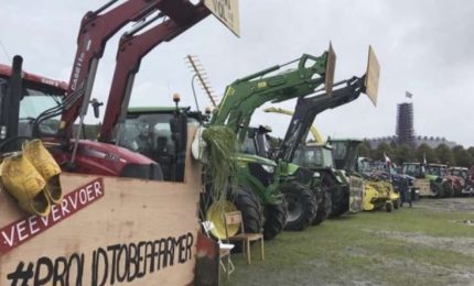 Prosegue in Olanda la protesta di circa 30 mila allevatori che si rifiutano di chiudere le proprie aziende/ MATTINALE 714