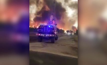 Riprende vigore l'enorme incendio nel sud-ovest della Francia