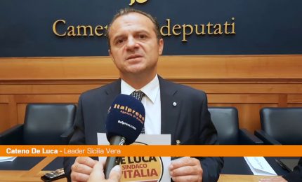 De Luca "Progetto Sud chiama Nord per un'Italia migliore"