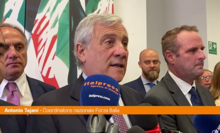 Tajani "Indicare la squadra di governo? Discorso prematuro"