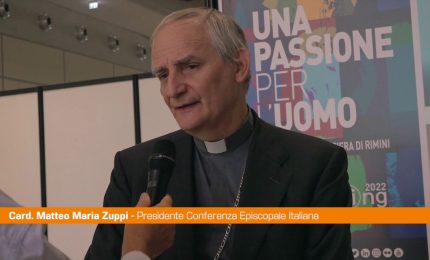 Zuppi "Trovare le energie migliori per aiutare il Paese"