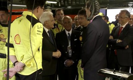 F1, Mattarella a Monza incontra i team principal e visita box Ferrari