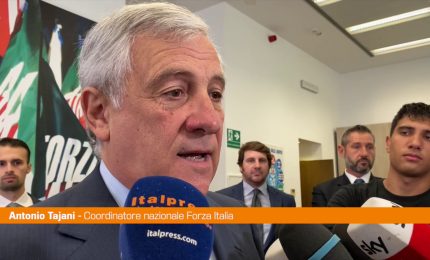 Ue, Tajani "Forza Italia sempre dalla parte dello stato di diritto"