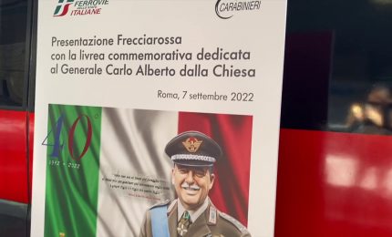 Un Frecciarossa dedicato a Carlo Alberto Dalla Chiesa