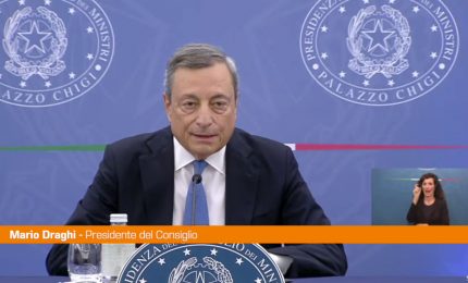 Maltempo, Draghi "Stato di emergenza per le Marche"