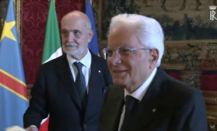 Mattarella riceve nuovi ambasciatori per credenziali