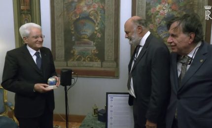 Mattarella incontra il premio Nobel per la Fisica Parisi