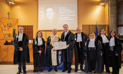 Università Palermo, conferita la Laurea honoris causa in Pedagogia al salesiano Don Artime