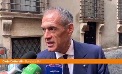 Senato, Cottarelli "Dal Pd nessun voto a La Russa"