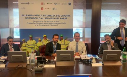 Autostrade per l'Italia, più sicurezza nei cantieri