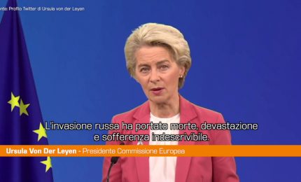 Von der Leyen "Proposto un tribunale speciale contro i crimini russi"