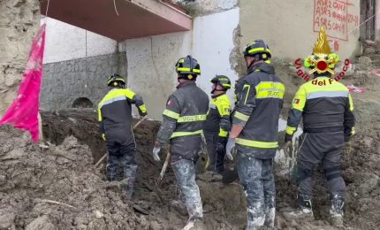 Ischia, proseguono le operazioni di ricerca dei dispersi