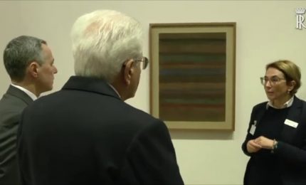 Mattarella a Berna visita il Museo Paul Klee