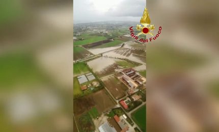 Maltempo, Forti piogge nel Salernitano. Vigili del Fuoco in azione