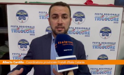 Fdi, Cardillo "Con Festa Tricolore a Catania tre giorni di confronto"