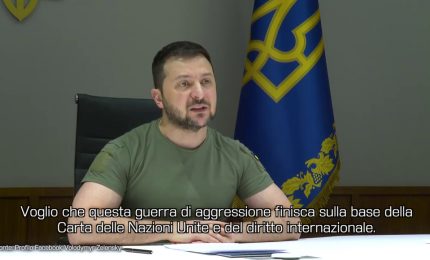 Zelensky al G20 "È il momento di fermare l'aggressione russa"