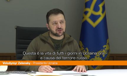 Zelensky "Dall'Ucraina una vera proposta di pace"