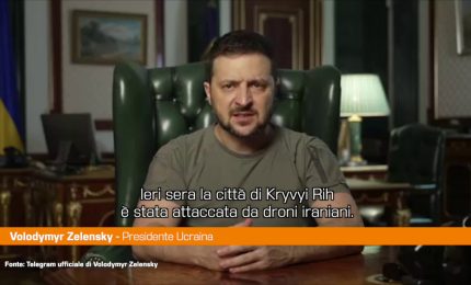 Zelensky "Servono sanzioni informatiche contro la Russia"