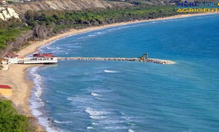 I dubbi di Mareamico sui lavori per salvare la spiaggia di Eraclea Minoa in verità già compromessa (VIDEO)