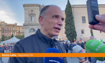 Letta "Armi all'Ucraina? Continueremo con nostri alleati europei"