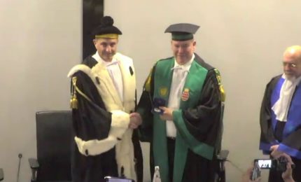 A Reggio Calabria Laurea H.C. in Scienze Forestali al Principe Alberto