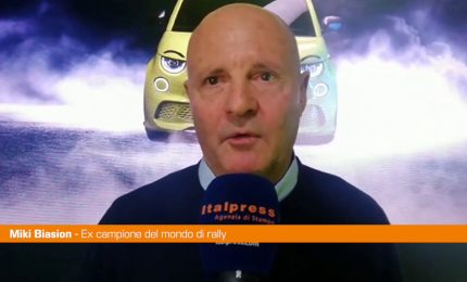 Biasion "500 Abarth elettrica veloce e facile da guidare"