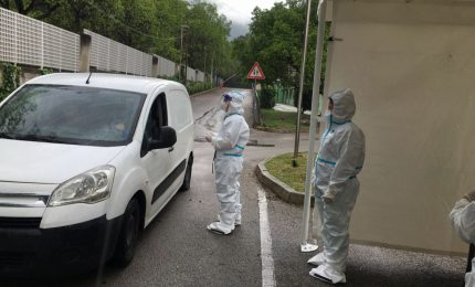 Covid, 1100 tamponi durante le feste natalizie nei drive-in dell’Asp di Palermo