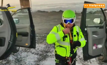 Etna, ritrovata donna dispersa sopra rifugio Sapienza