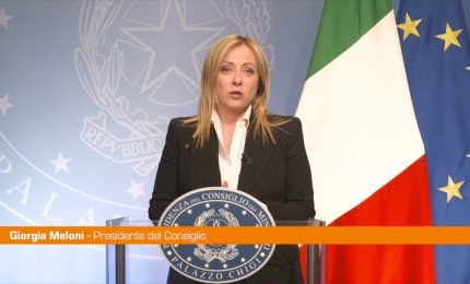 Meloni "Sistema Italia ha dimostrato di essere solido"