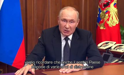 Ucraina, torna la minaccia nucleare. Putin sospende il New Start