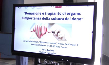 Trapianti, a Palermo gli studenti a lezione di "cultura del dono"