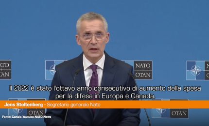 Nato, Stoltenberg "Spendere 2% del Pil per la difesa è il minimo"