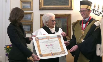 Dall'Alma Mater di Bologna laurea honoris causa a Liliana Segre