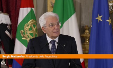 Mattarella "La libertà non è piena se non ne godono tutti"