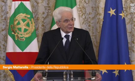 Mattarella "Legalità e reinserimento valori polizia penitenziaria"