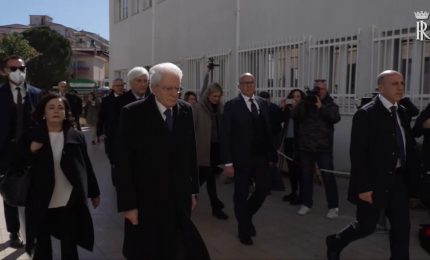 Naufragio Crotone, Mattarella visita l'ospedale