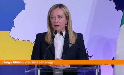 Ucraina, Meloni "Futuro sarà di pace e sempre più europeo"