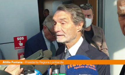 Lombardia, Fontana "Aumento partecipazione Trenord? Parlerò a Salvini"