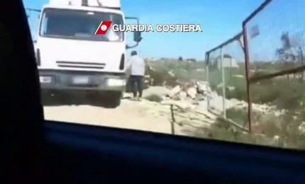 Gestivano una discarica di rifiuti abusiva, 4 denunciati nel Salento