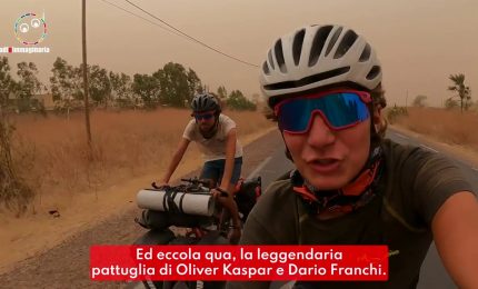 Da Firenze a Città del Capo in bici. Dario e Oliver tornano a casa