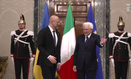 Mattarella incontra una delegazione ucraina al Quirinale