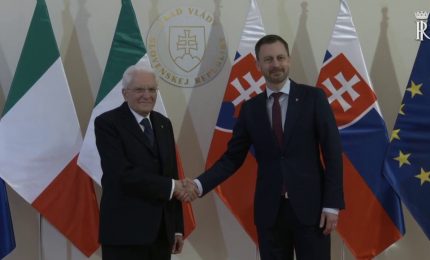 Slovacchia, Mattarella incontra il primo ministro