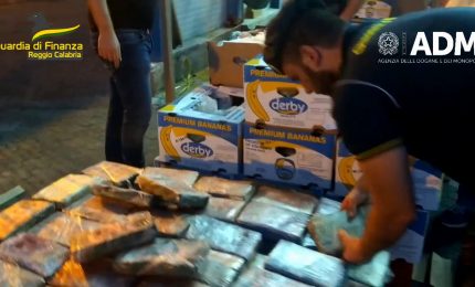 Sequestro record di 2,700 kg di cocaina nel reggino