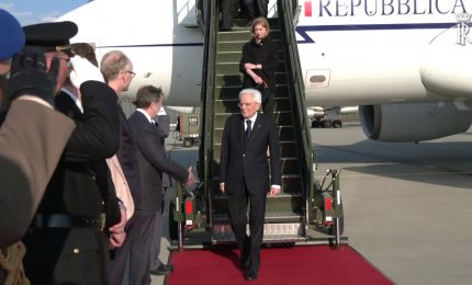 Italia-Norvegia, Mattarella arrivato a Oslo