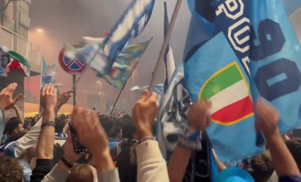 Notte insonne a Napoli, città in festa per lo scudetto